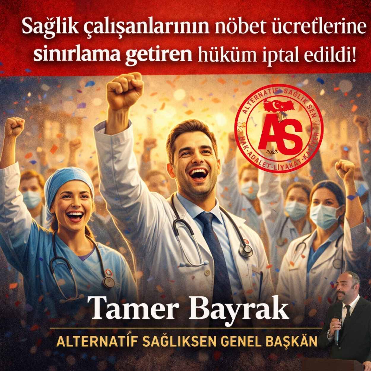 Sağlık Çalışanlarının Nöbet Ücretleriyle İlgili Sınırlama Anayasa Mahkemesi Tarafından İptal Edildi