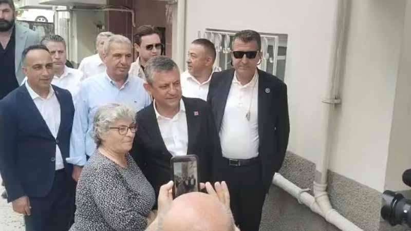 Özgür Özel'den Çorum'da taziye ziyareti
