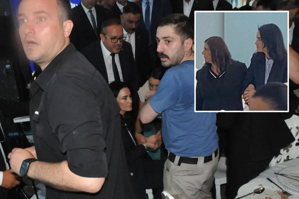 AK Parti Aydın Milletvekili Seda Sarıbaş aniden fenalaştı, Özlem Çerçioğlu bir an olsun yanında ayrılmadı