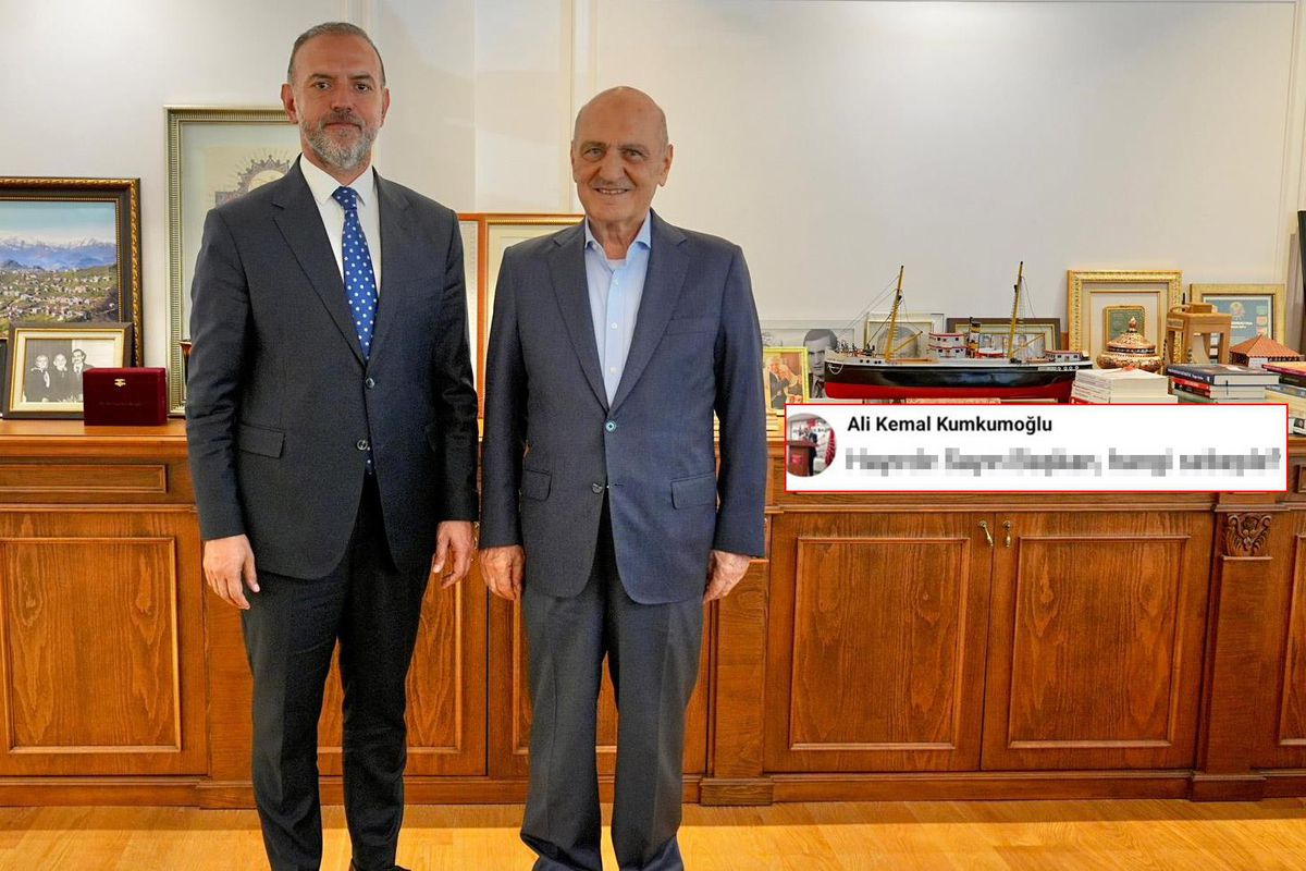 Alper Yeğin'in ziyareti ilçede büyük tartışma yarattı