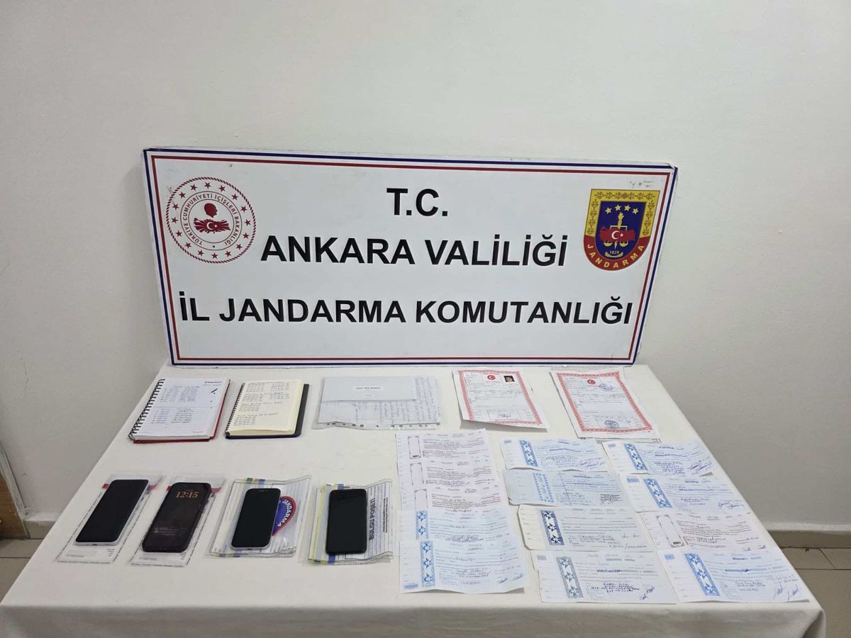 Ankara'da tefecilik operasyonu: 5 gözaltı, 106 hesaba el konuldu