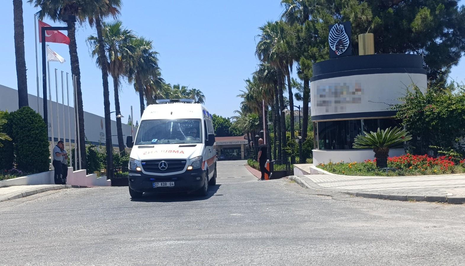 Antalya'da otelde klor sızıntısı alarmı! 25 kişi hastanelik oldu