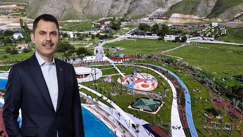 Bakan Kurum'dan 'İmrahor Millet Bahçesi' paylaşımı