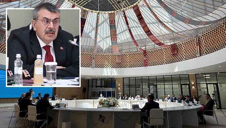 Bakan Tekin Türkistan'da konuştu: Toplantımız son derece verimli geçti
