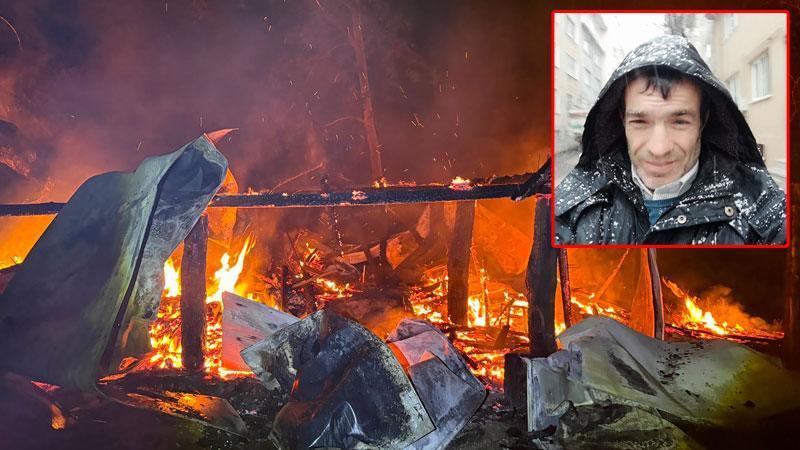 Bursa'da barakada çıkan yangında 1 kişi öldü