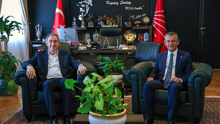 CHP TBMM Grup Başkanı Özgür Özel, DEM Parti heyeti ile görüştü