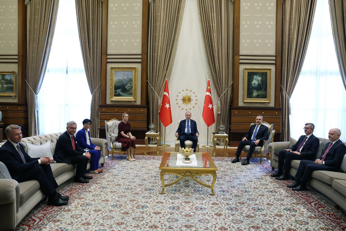 Cumhurbaşkanı Erdoğan, AB Dış İlişkiler Temsilcisi Kallas'ı Kabul Etti