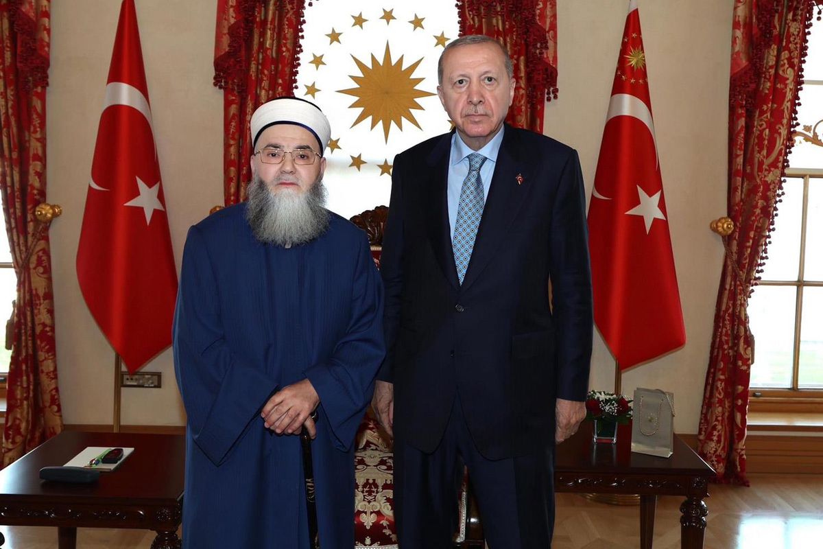 Cumhurbaşkanı Erdoğan, Cübbeli Ahmet Hoca'yı kabul etti