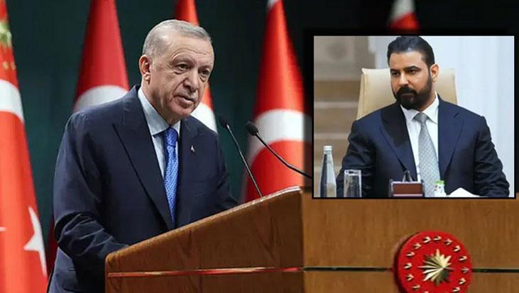 Cumhurbaşkanı Erdoğan’dan Irak Başbakanı Zeydi’ye Türkiye daveti