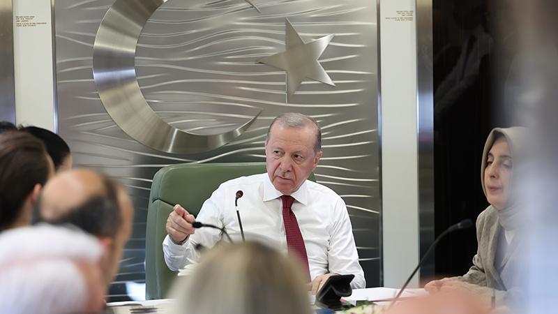 Cumhurbaşkanı Erdoğan: Silah bırakmanın ivmelenmesi için İstihbarat Teşkilatımız çalışıyor