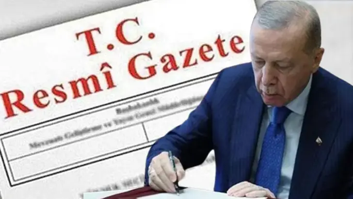 Cumhurbaşkanlığı tarafından yapılan atamalar Resmi Gazete’de