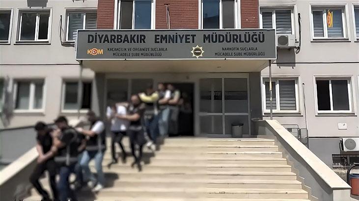 Diyarbakır’da çıkar amaçlı silahlı suç örgütüne operasyon!