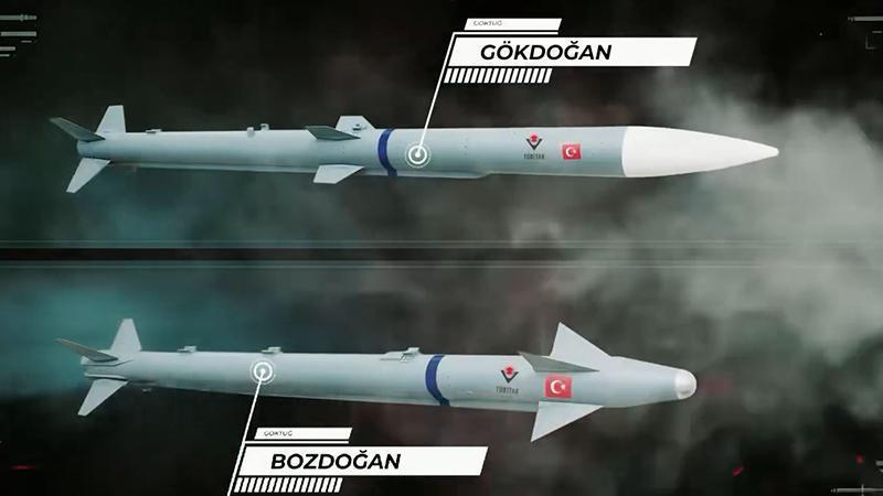 GÖKDOĞAN VE BOZDOĞAN, harp başlıklı atış testlerini tamamladı