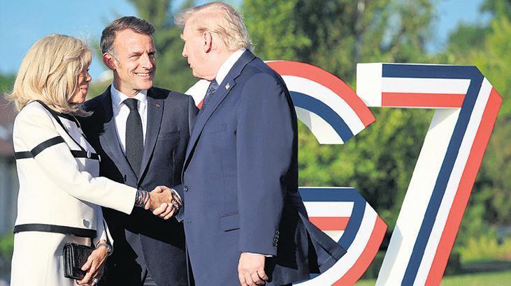 G7 Zirvesi’ne yine Trump damgası