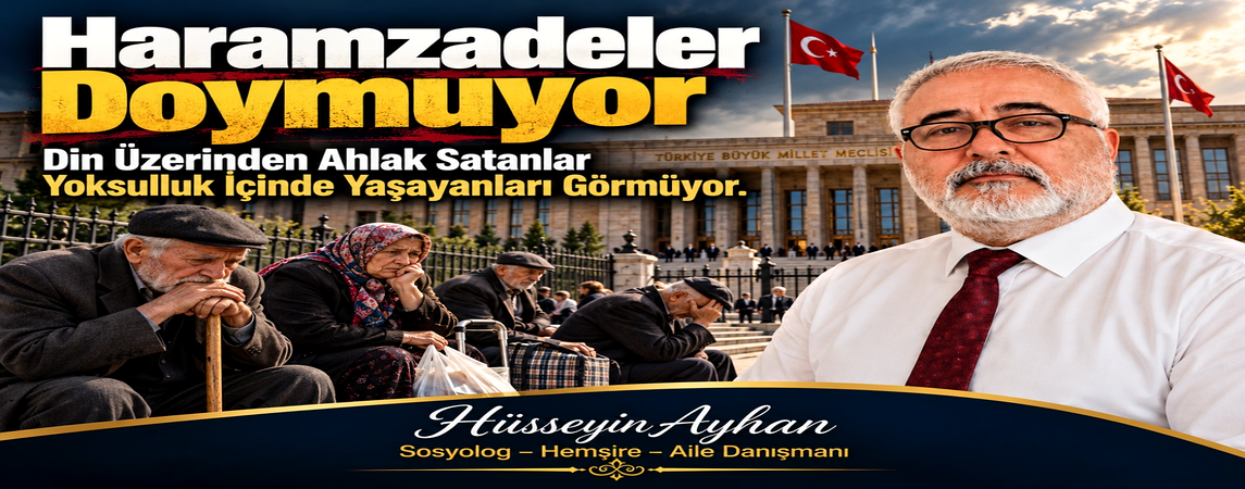 Haramzadeler Çalarak Doymuyor, Sonuç Millet Geçinemiyor!