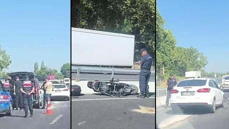 Hemşire çift, ağır yaralanan motosiklet sürücüsü için zamanla yarıştı! Hayatını kaybetti