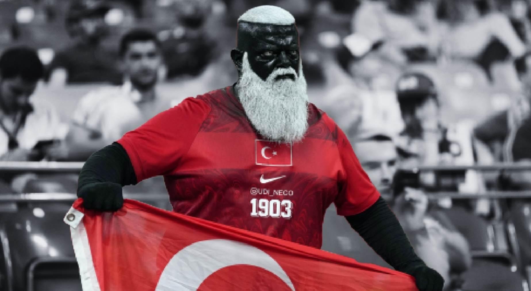 İngiliz basını ‘Dünyayı şoke eden Türk taraftarı' yazdı! Görüntüleri milyonlara ulaştı