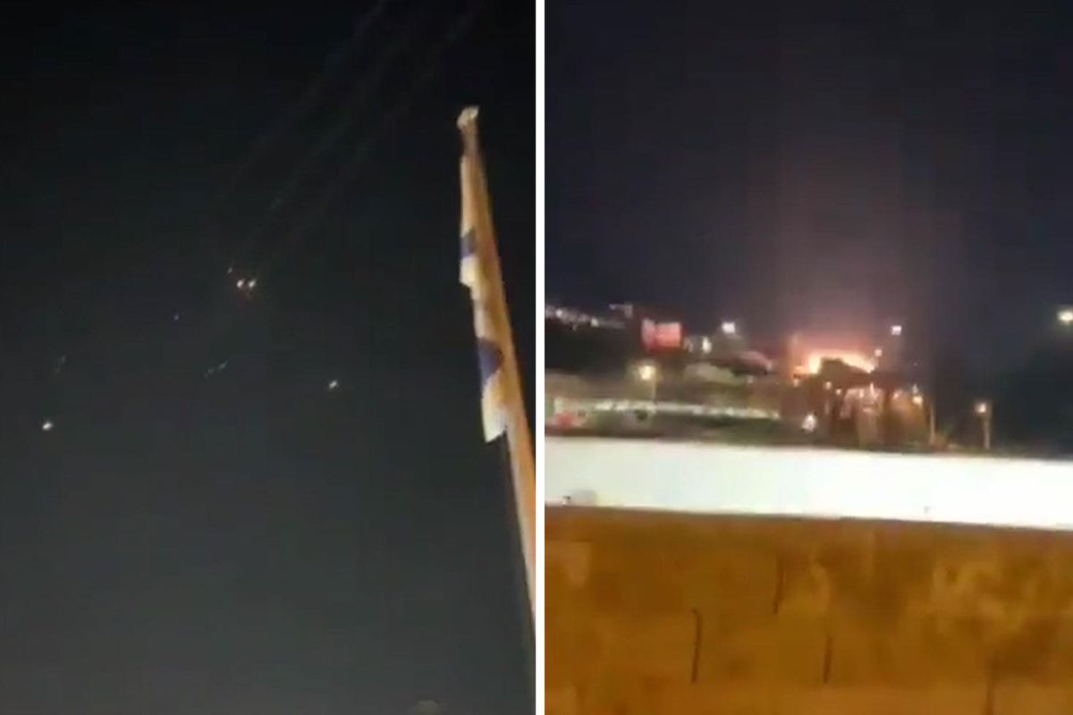 İran, İsrail’deki Ramat David Hava Üssü'nü balistik füzelerle vurdu