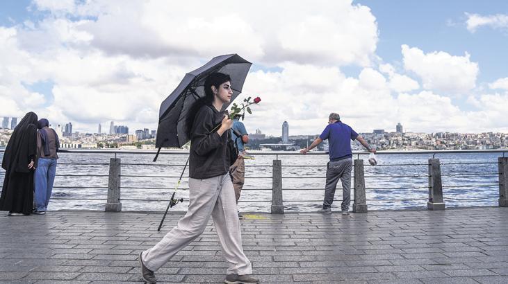 İstanbul için sağanak ve fırtına uyarısı