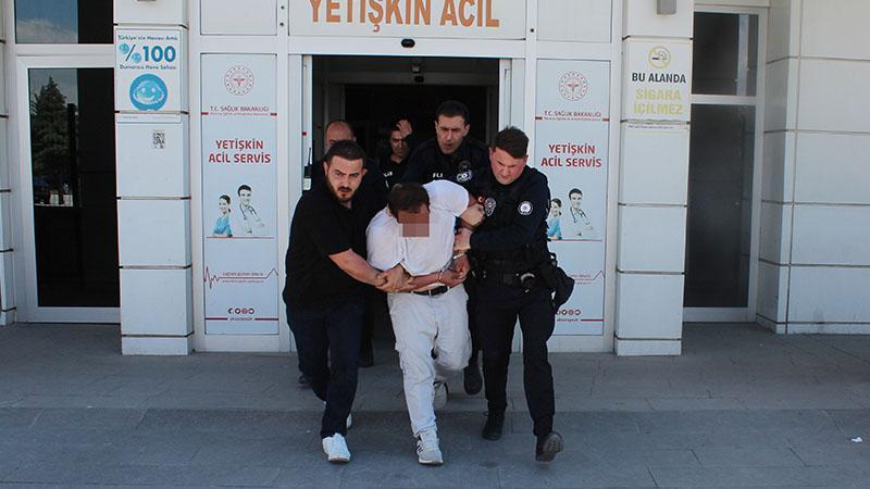 İstismardan 19 yıl hapis cezası bulunan firari hükümlü, çatıda yakalandı