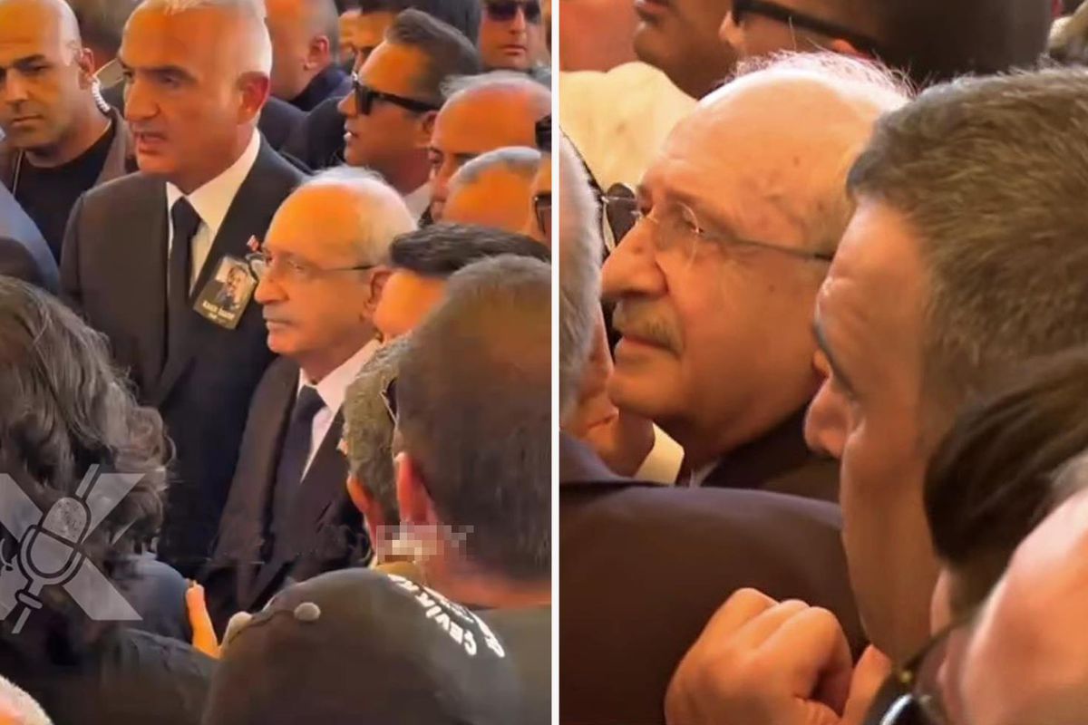 Kadir İnanır'ın cenaze töreninde Kemal Kılıçdaroğlu'na soğuk duş