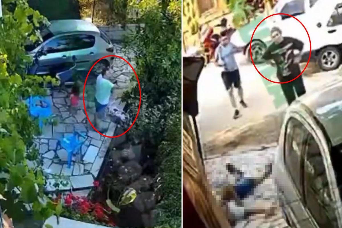 Kapı gıcırtısı cinayetinde yeni görüntü! Cesedin önünde tepki göstermeye devam etmiş