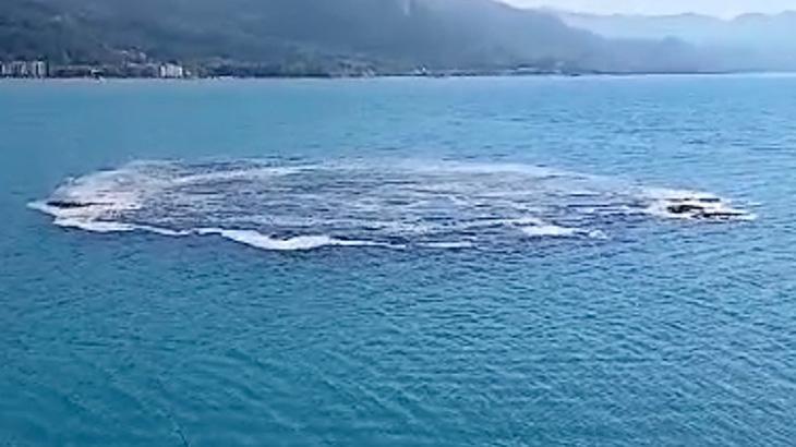 Kastamonu'da deniz kabarması panik yarattı: Bomba gibi patladı