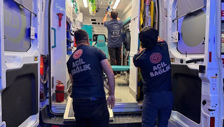 Kırılan spiral taşı boğazını kesti! 26 yaşındaki genç ağır yaralandı
