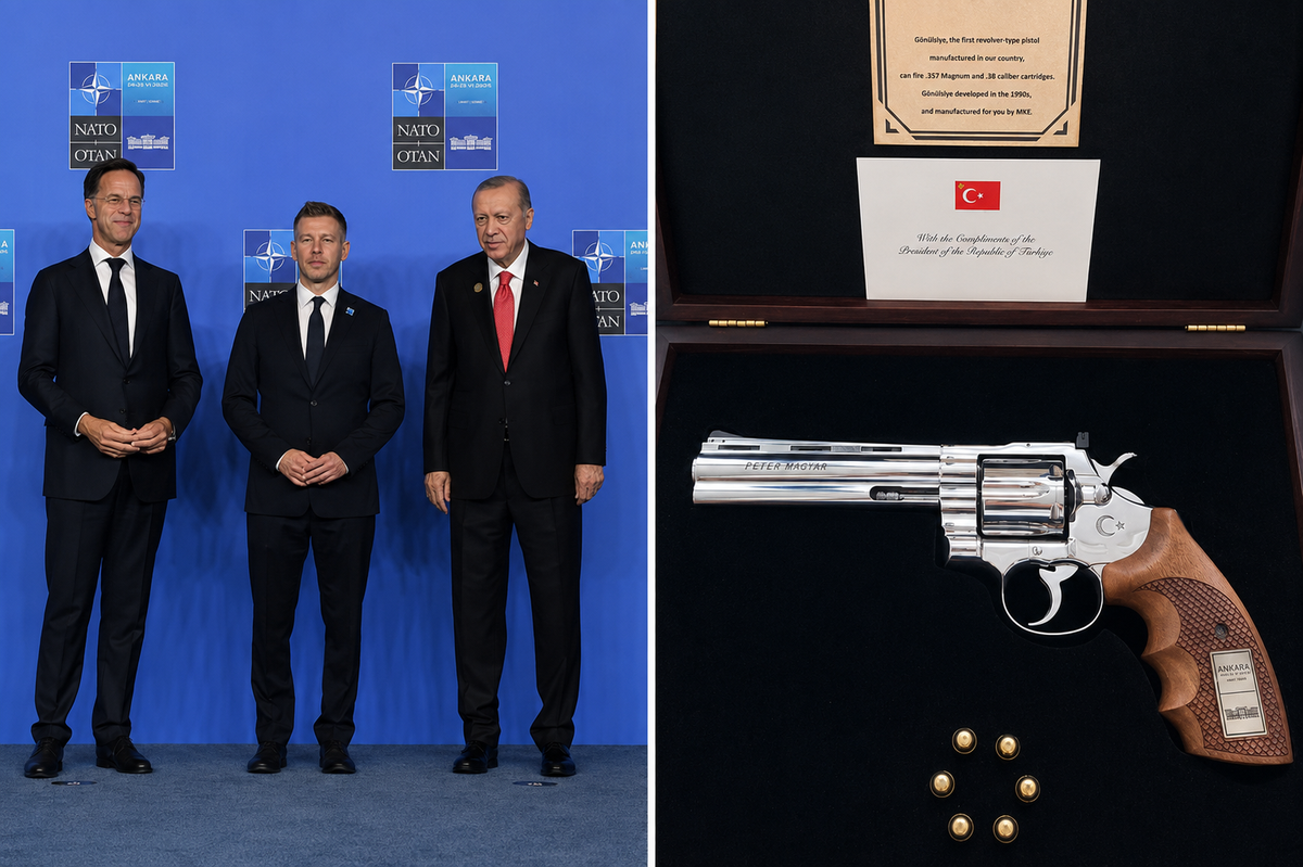 Macaristan Başbakanı Magyar'dan Cumhurbaşkanı Erdoğan'ın silah hediyesine dikkat çeken yorum