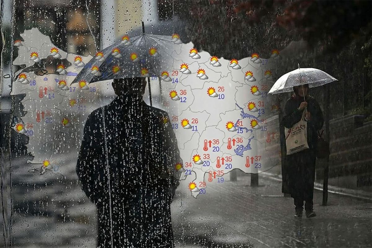 Meteoroloji bölge bölge uyardı! Yaz ortasında sağanak şoku: Yağış nereleri vuracak?