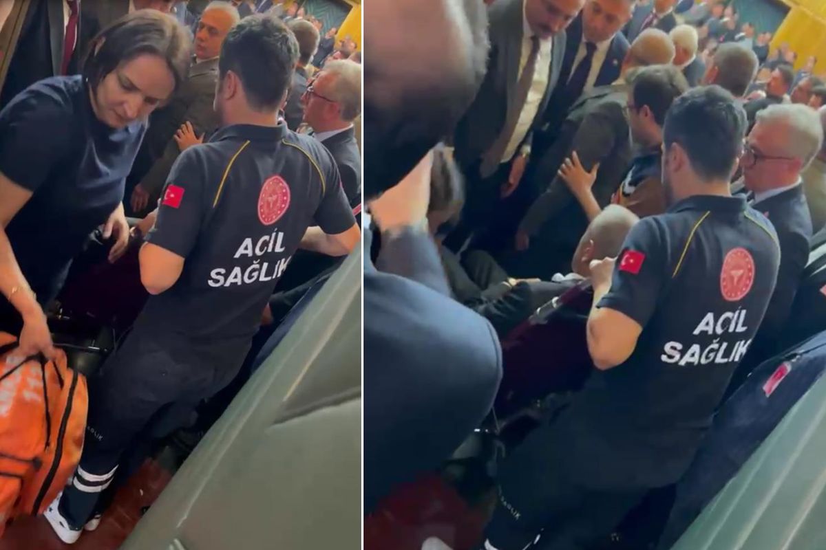 MHP Grup Toplantısı'ndan panik anları! Sağlık ekipleri hemen müdahale etti