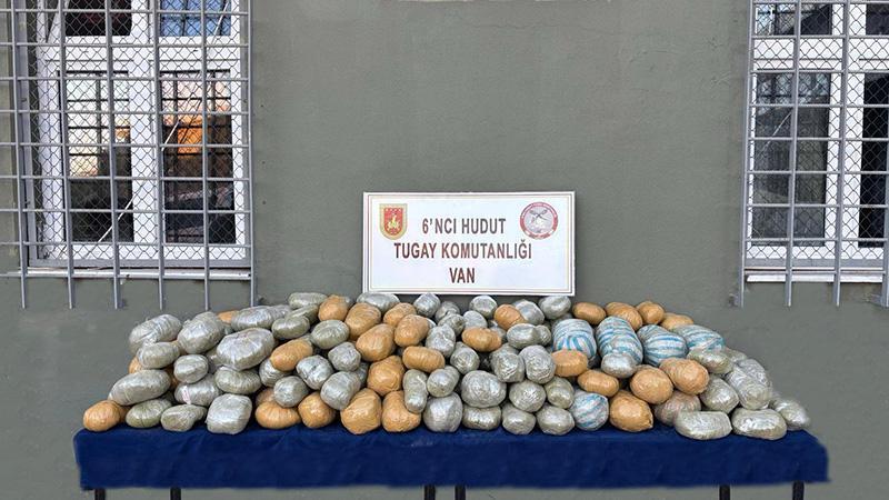 MSB: Van hudut hattında 290 kilo uyuşturucu ele geçirildi
