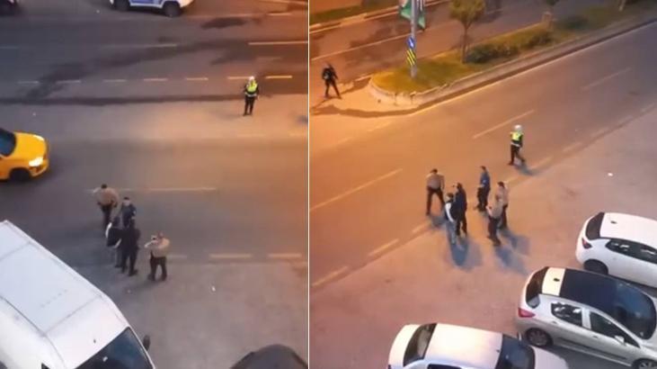 Nefes kesen kovalamaca! Gece yarısı iş yerine kurşun yağdıran saldırganları bekçiler yakaladı