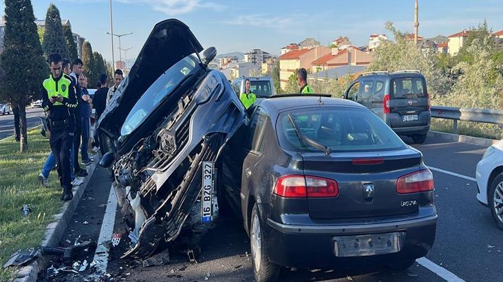 Nevşehir'de feci kaza! Zincirleme kazada 5 kişi yaralandı