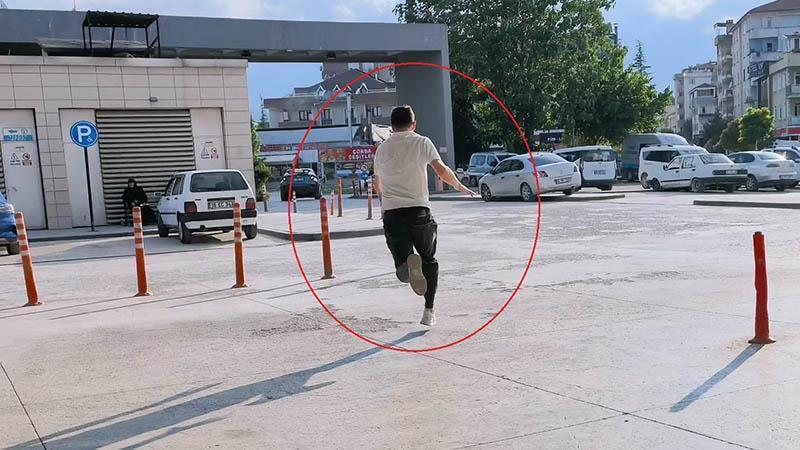 Polisten kaçan şüpheli, yakalanınca ‘Sen dur dedin durdum ağabey’ dedi