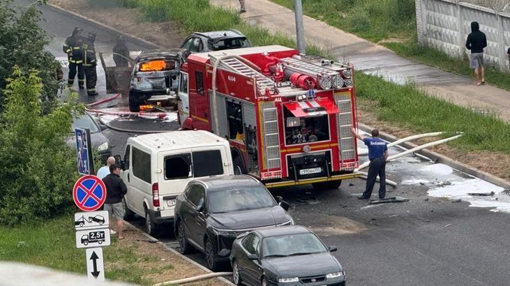 Rusya'da bombalı saldırı! Sokağın ortasında infilak etti: Can kaybı var