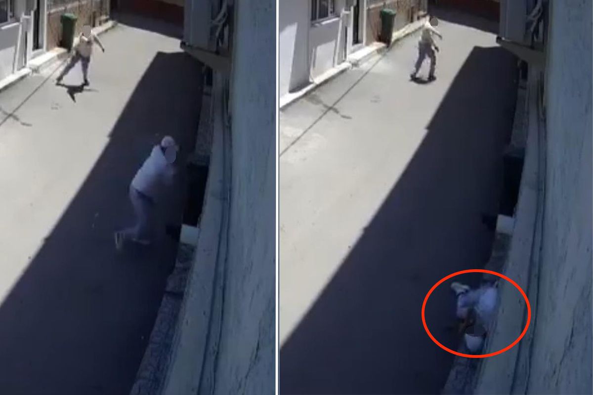Sokak ortasında birbirlerine kursun yağdırdılar