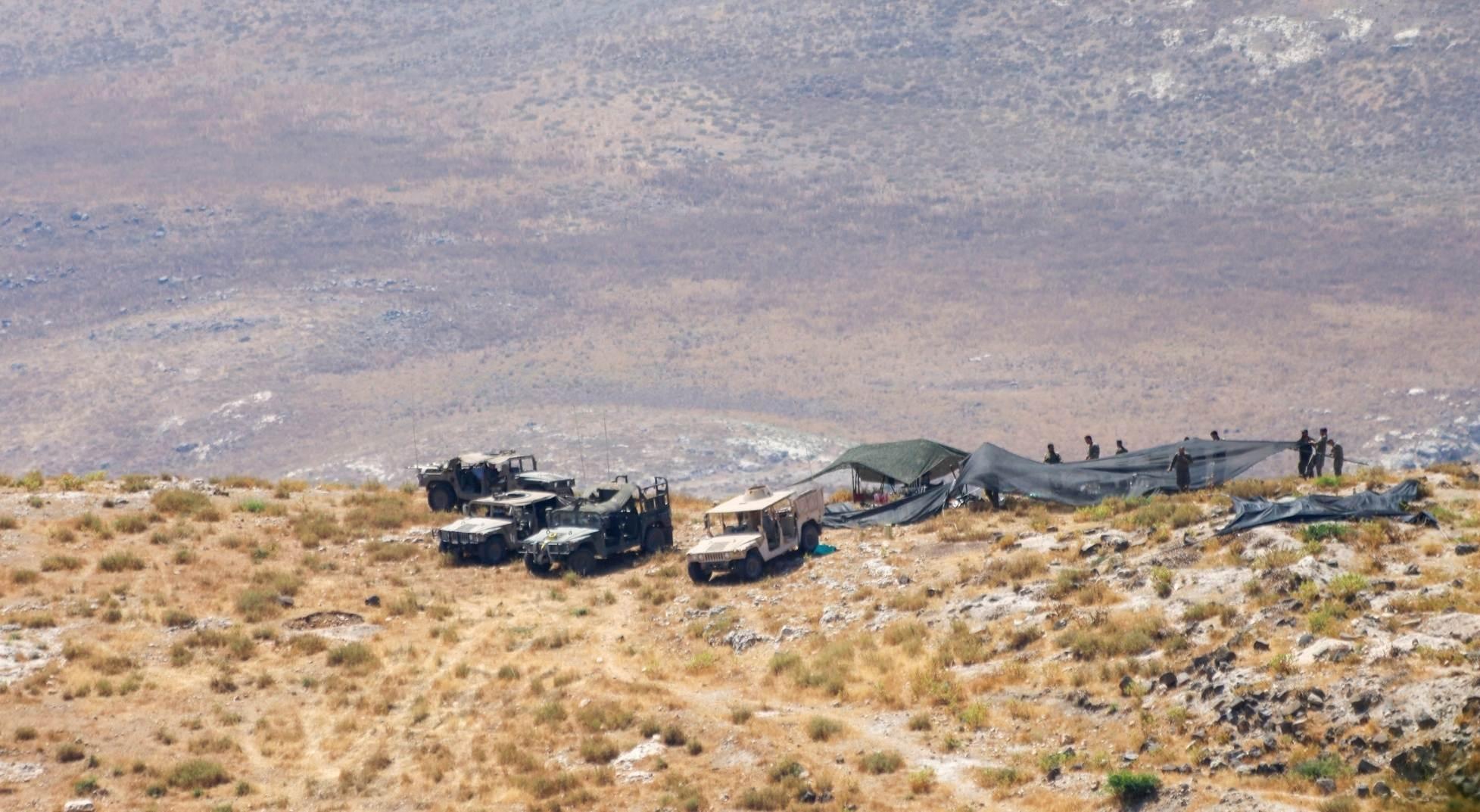 Suriye’nin güneyinde yeni hareketlilik! İsrail askeri noktalar kurdu