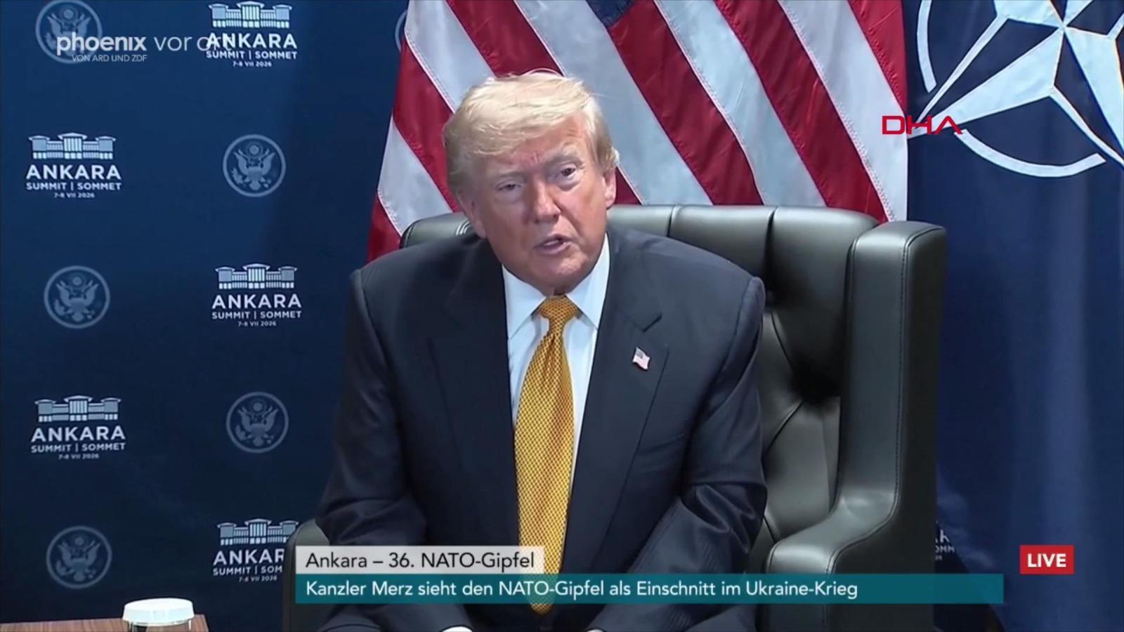 Trump: İran konusunda NATO'nun tavrını beğenmedim