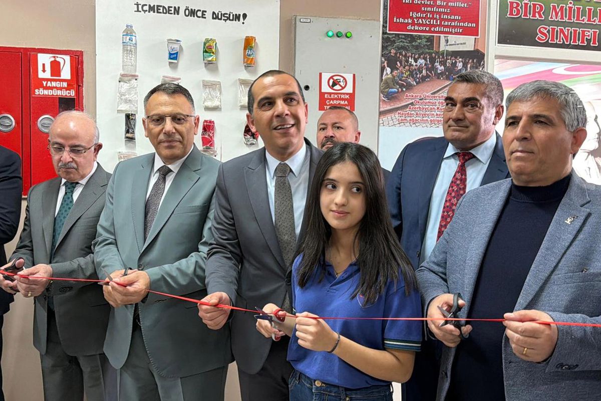 Türkiye'de bir ilk: ‘İki Devlet Tek Millet’ sınıfı açıldı