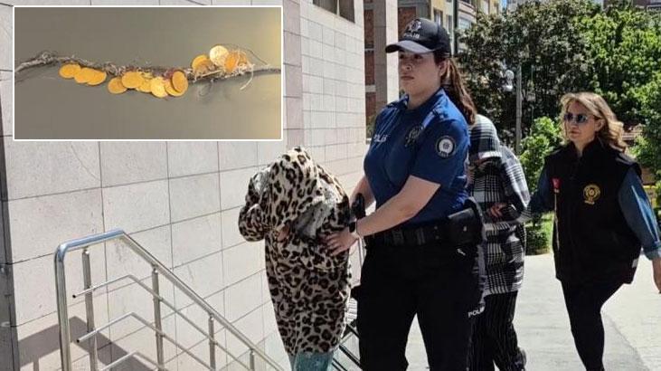 Yer: Eskişehir... Kadının boynundaki 17 çeyrek altın böyle çalındı