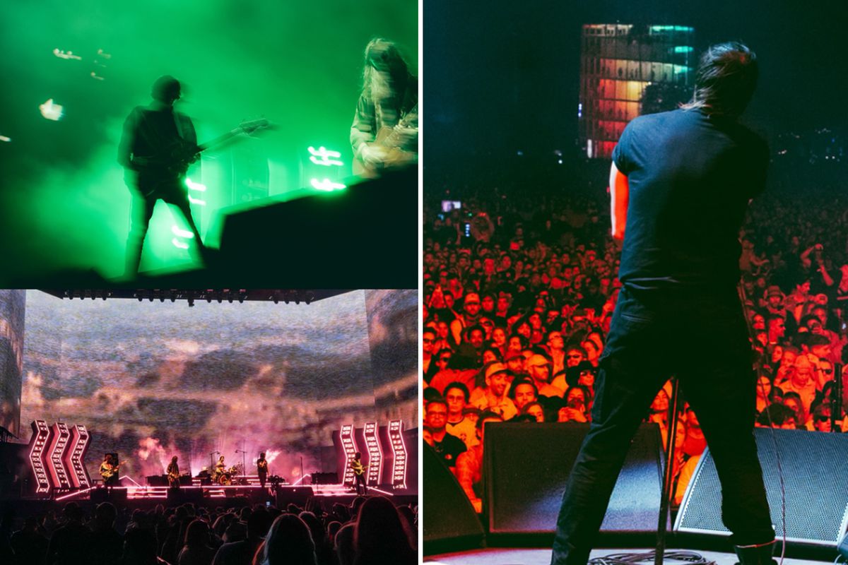 ABD'li rock grubundan sahnede dev protesto