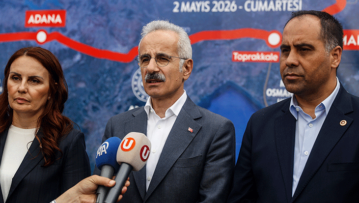 Bakan Uraloğlu: 6,5 saat olan seyahat süresi 2 saat 15 dakikaya düşecek