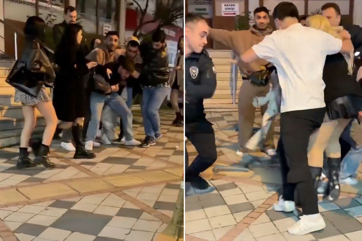 Bartın'da iki grup arasında 