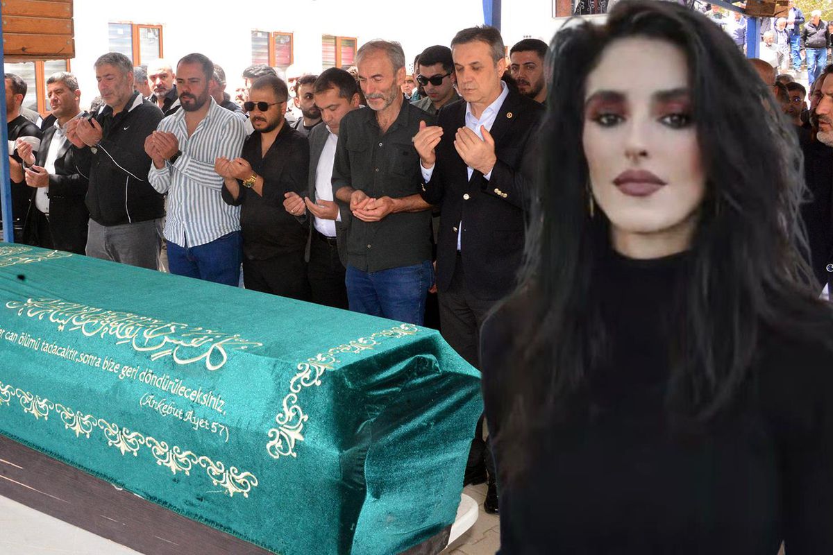 Cesedi yakılan Kübra'ya veda! Baba cenazede bir kişinin daha adını verdi
