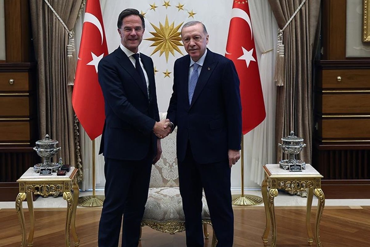 Cumhurbaşkanı Erdoğan, Beştepe'de NATO Genel Sekreteri Rutte ile görüşüyor