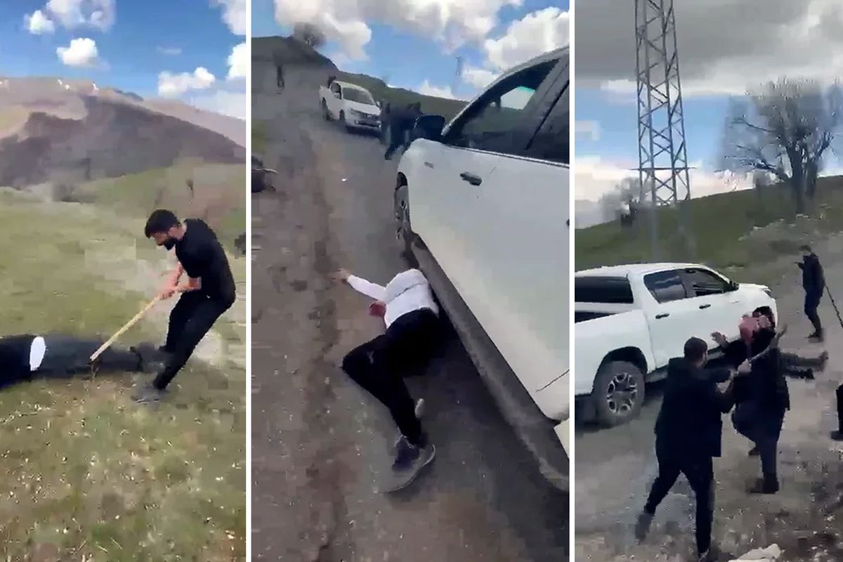 Görüntü Türkiye'den! İki ailenin barış buluşmasında kıyamet koptu