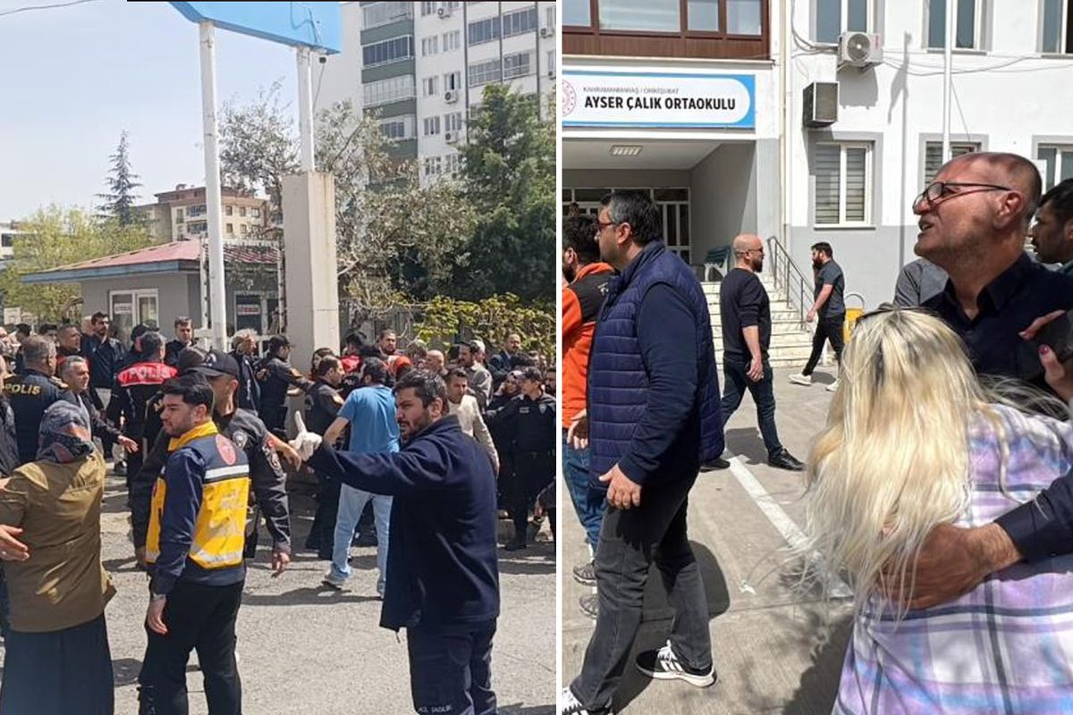 Kahramanmaraş'ta okulda silah sesleri: Ölü ve yaralılar var