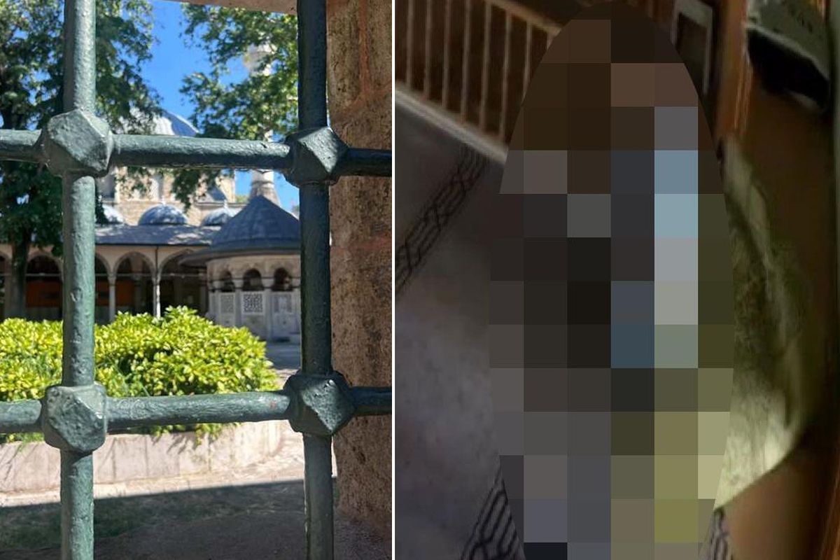 Tarihi camide cinsel ilişki rezaleti: Fantezi olsun diye yaptık
