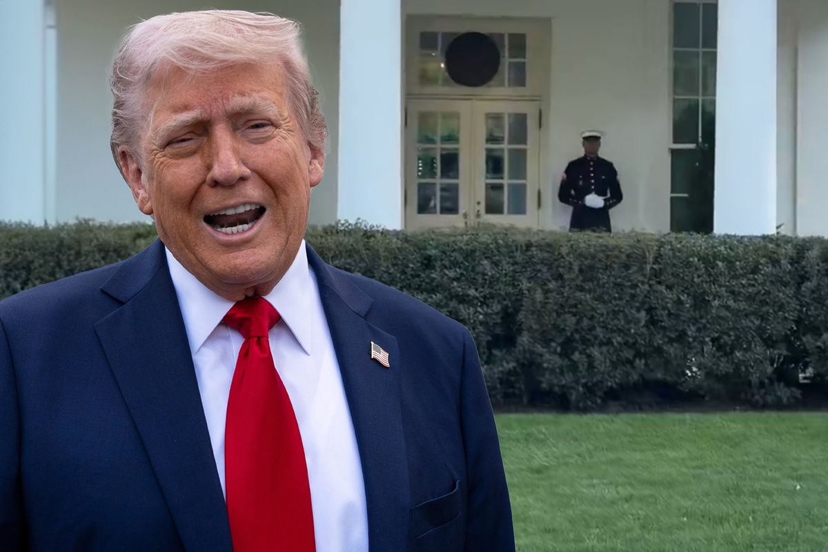 Trump'ın hastaneye kaldırıldığı iddiaları sonrası herkes bu görüntüyü konuşuyor